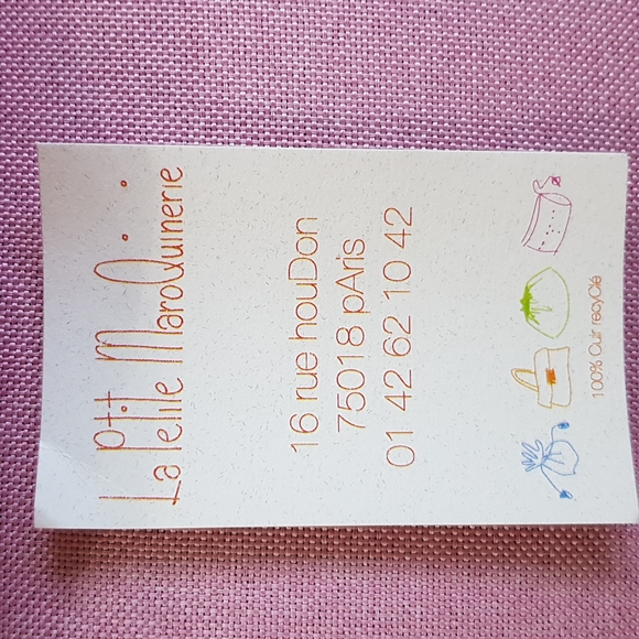 NEW! Paris French Maroquinerie Large Leather Bag - Picture 6 of 17